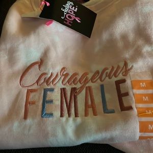 New with tags Courageous Female sweatshirt